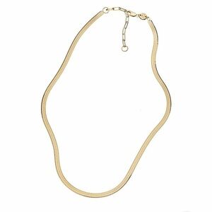 Jennifer Zeuner 14k Hamilton Yellow Gold IP Plating Timelace Necklace‎ MSRP $187